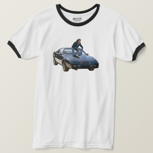 Knight Rider Inspired Retro TV 80s T_Shirt