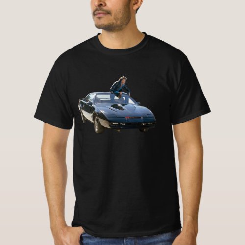 Knight Rider Inspired Retro TV 80s T_Shirt