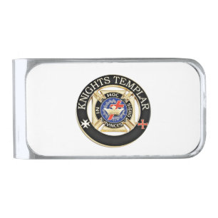 Knight Silver Finish Money Clip
