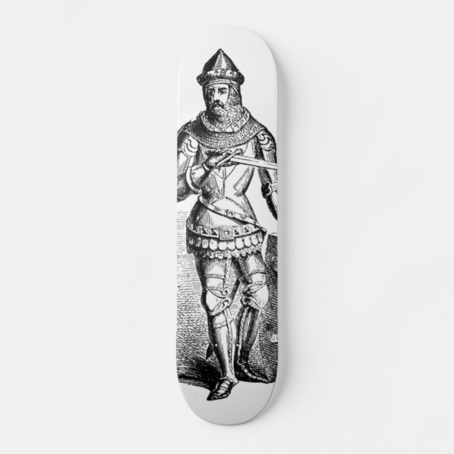 Knight Skateboard Deck (Front)