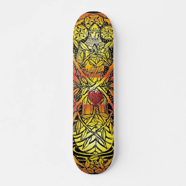 Knight Skateboard Deck (Front)