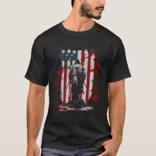 Knight Templar Christian Warrior Of God Crusader   T-Shirt