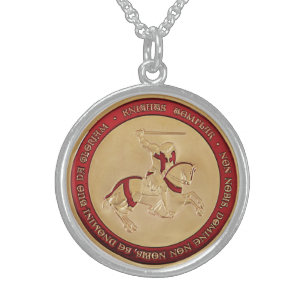 KNIGHT TEMPLAR COIN TRIBUTE NECKLACE