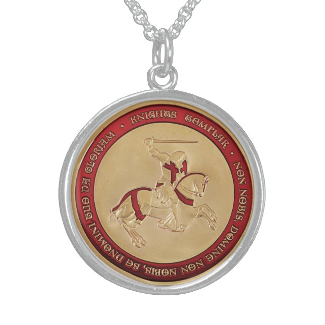 KNIGHT TEMPLAR COIN TRIBUTE NECKLACE (Front)