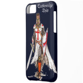 knight templar crusader phone case cover (Back Left)