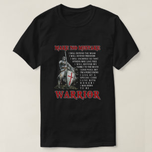 Knight Templar For Men Make No Mistake The Crusade T-Shirt
