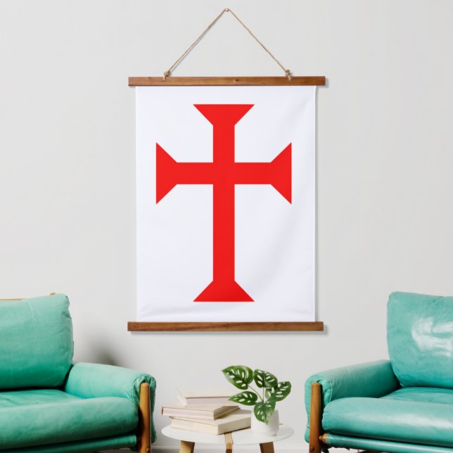Knight Templar Hanging Tapestry (Living Room)