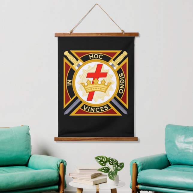 Knight Templar Hanging Tapestry (Living Room)
