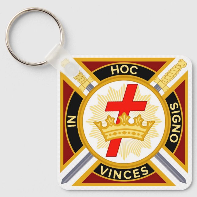 Knight Templar  Keychain (Front)
