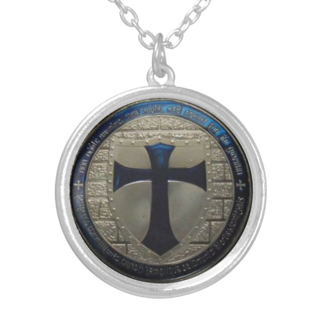 KNIGHT TEMPLAR PENDANT NECKLACE (Front)
