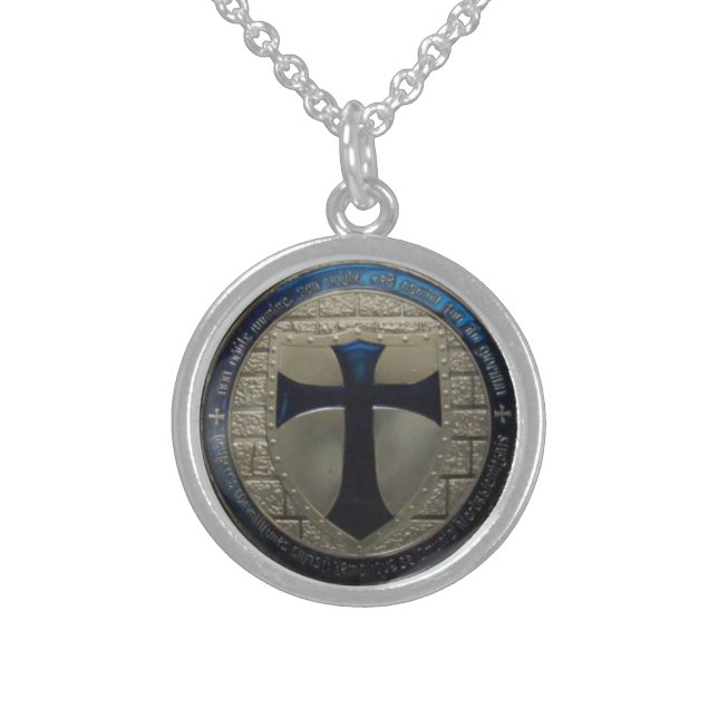 KNIGHT TEMPLAR PENDANT NECKLACE (Front)