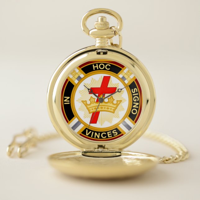 Knight Templar Pocket Watch (Inside)