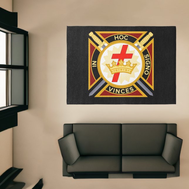 Knight Templar Rug (Insitu (Indoor 1))