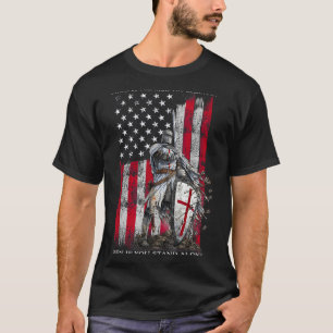 Knight Templar Standing For Believe In Christians T-Shirt