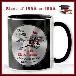 Knight theme, Class Reunion Mugs or ANY OCCASION