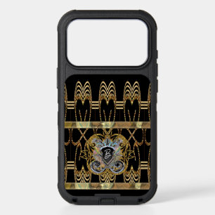 Knight Time Romantic Protective Monogram iPhone 17 Pro Max Case