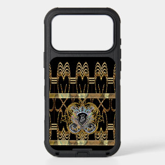 Knight Time Romantic Protective Monogram iPhone 17 Pro Max Case