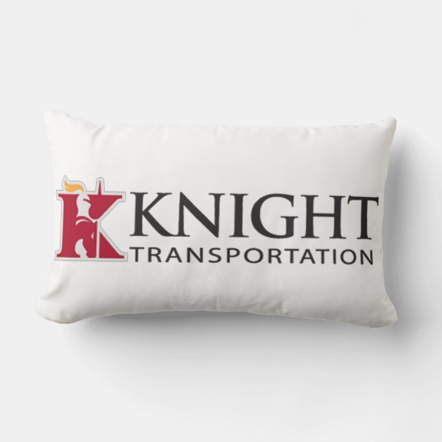 Knight Transportation Lumbar Pillow (Front)
