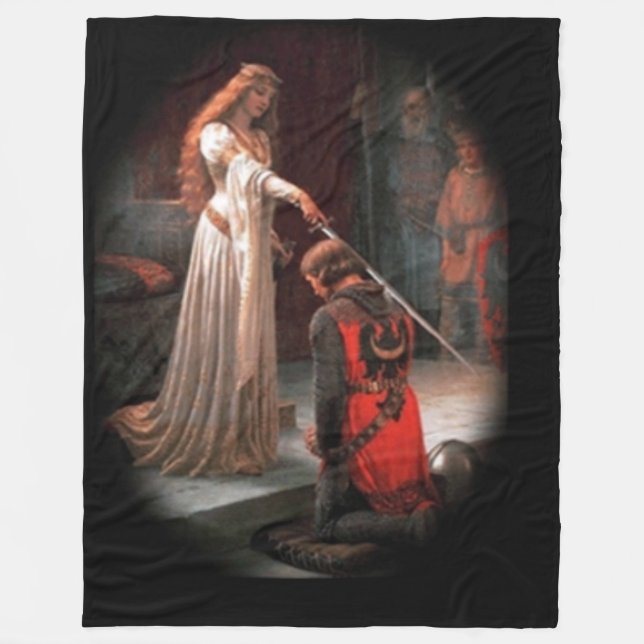 KNIGHTED FLEECE BLANKET (Front)