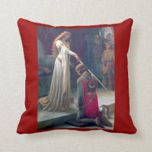 Knighted in medieval castle