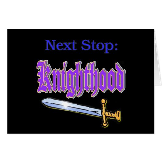 Knighthood Cards (Front Horizontal)
