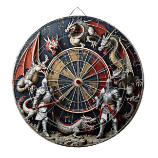 Knights and Dragons  Dart Board