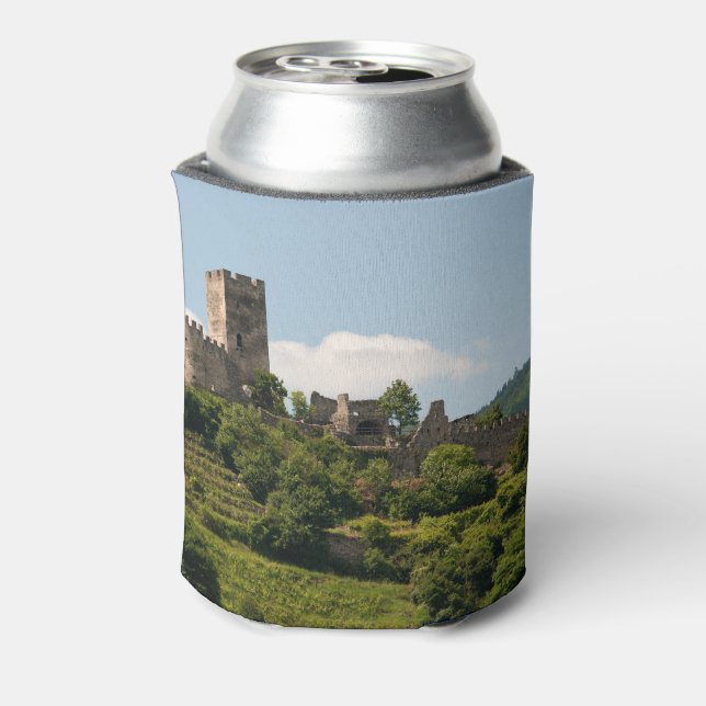 Knight's Castle in Wachau Austria Can Cooler (Can Back)