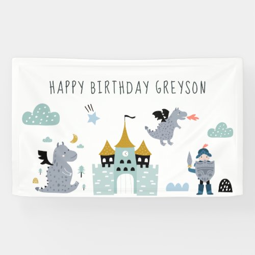 Knights & Dragons | Fairytale Birthday Welcome