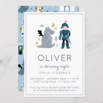 Knights & Dragons Party Invitation