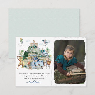 Knights & Dragons | Royal Medieval Birthday Thank You Card