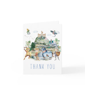 Knights & Dragons | Royal Medieval Birthday   Thank You Card