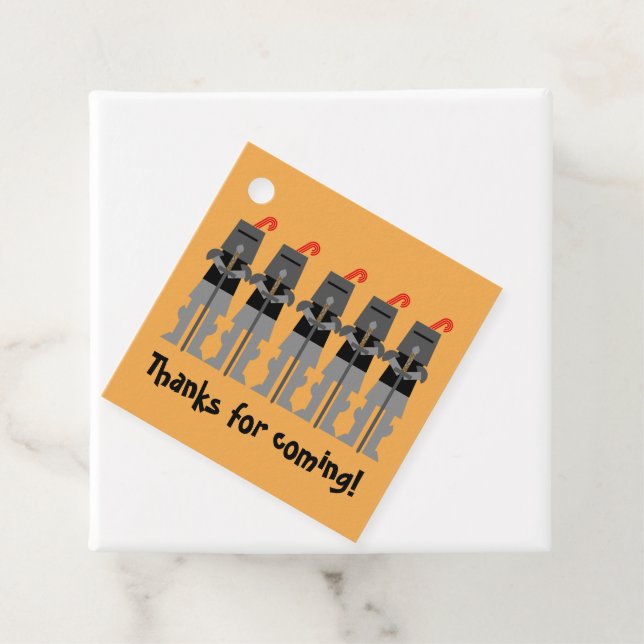 Knights Favor Tags (In Situ)