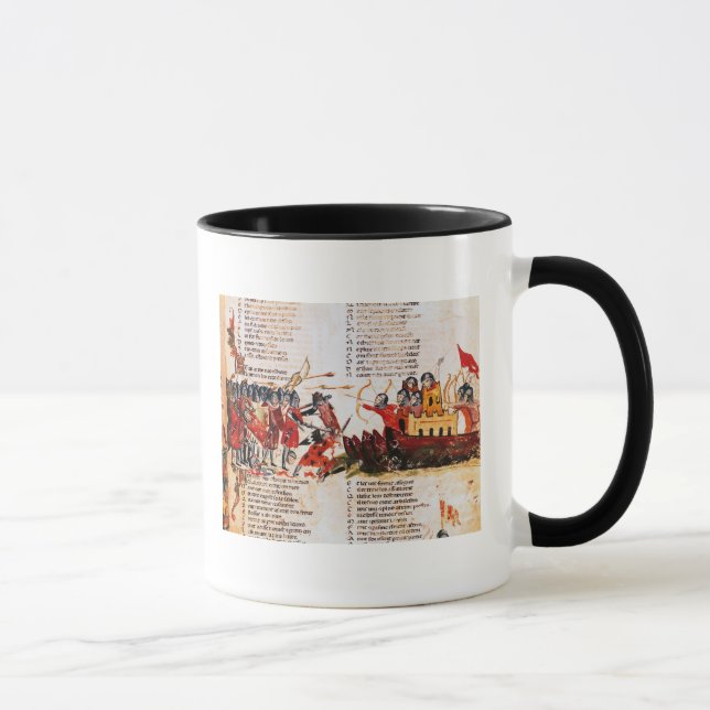 Knights Fighting Mug (Right)