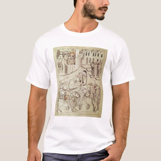 Knights jousting possibly in the Hippodrome T-Shirt (Front)