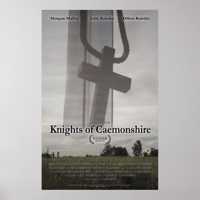 Knights of Caemonshire with Award Poster (Front)