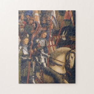 Knights of Christ (Ghent Altarpiece), Jan van Eyck Jigsaw Puzzle