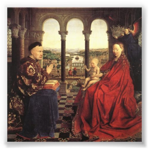 Knights of Christ Ghent Altarpiece Jan van Eyck Photo Print
