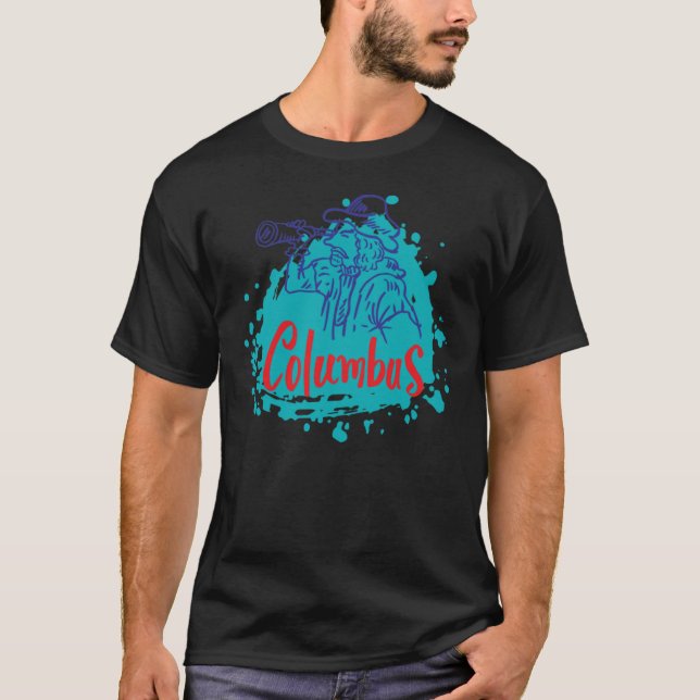 Knights Of Columbus in Front Of Chest Pocket k of  T-Shirt (Front)