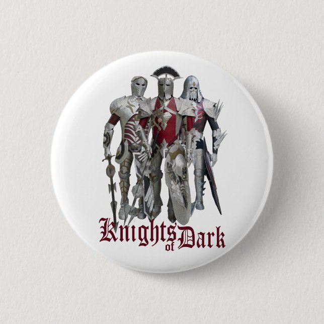 Knights of Dark Pinback Button (Front)