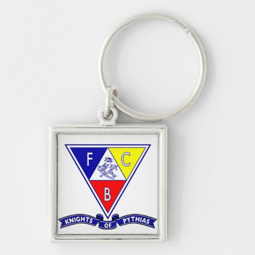 Knights of Pythias Banner Keychain