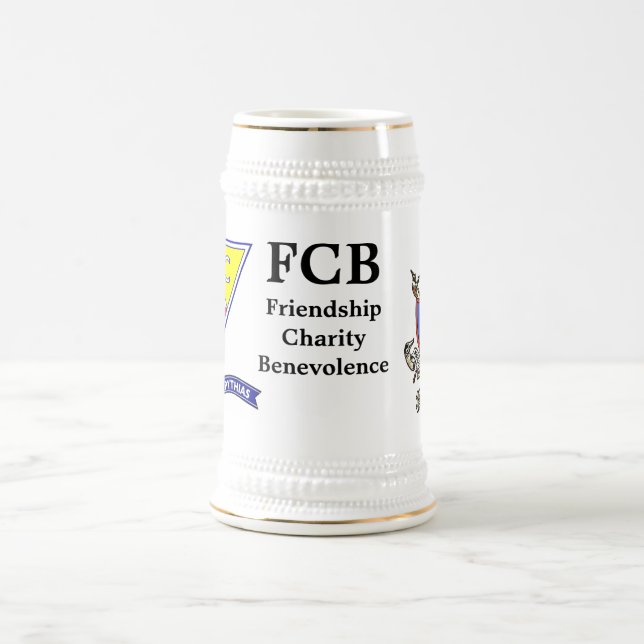 Knights of Pythias Combo Stein (Center)