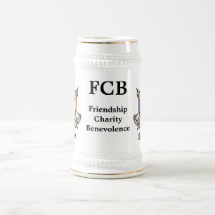 Knights of Pythias Logo Stein