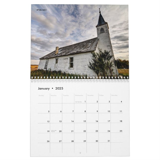 KNIGHTS OF THE DARK Haunted Saskatchewan 3 Calendar (Jan 2025)