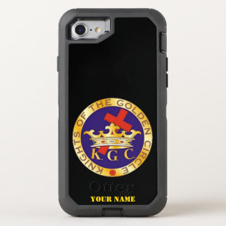 KNIGHTS of the GOLDEN CIRCLE OtterBox Defender iPhone SE/8/7 Case