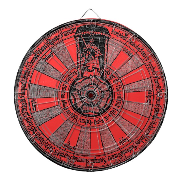 Knights of the Round Table Dartboard (Front)
