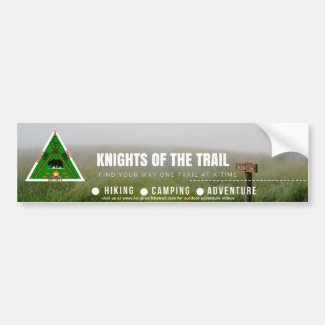 Knights of the Trail Bumper Sticker