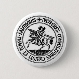 Knights Templar 1 Button