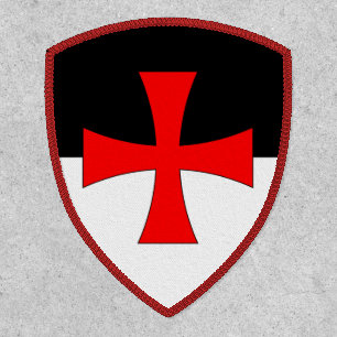 Knights Templar battle flag Patch