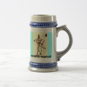 KNIGHTS TEMPLAR BEER STEIN