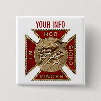 KNIGHTS TEMPLAR BUTTON